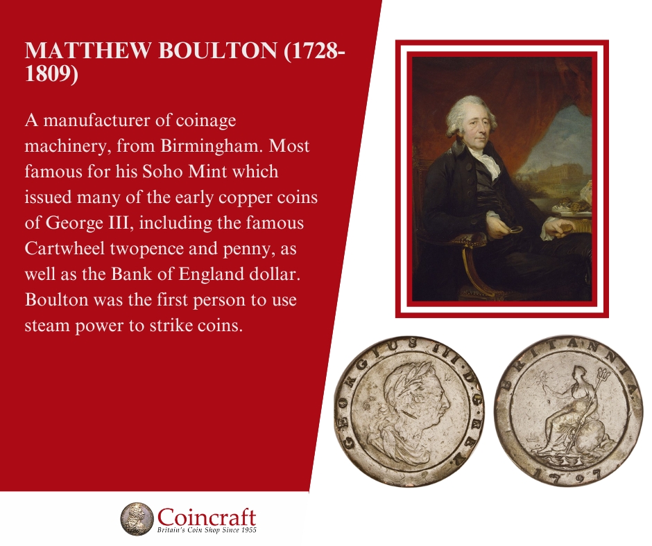Matthew Boulton (1728-1809) - Coincraft
